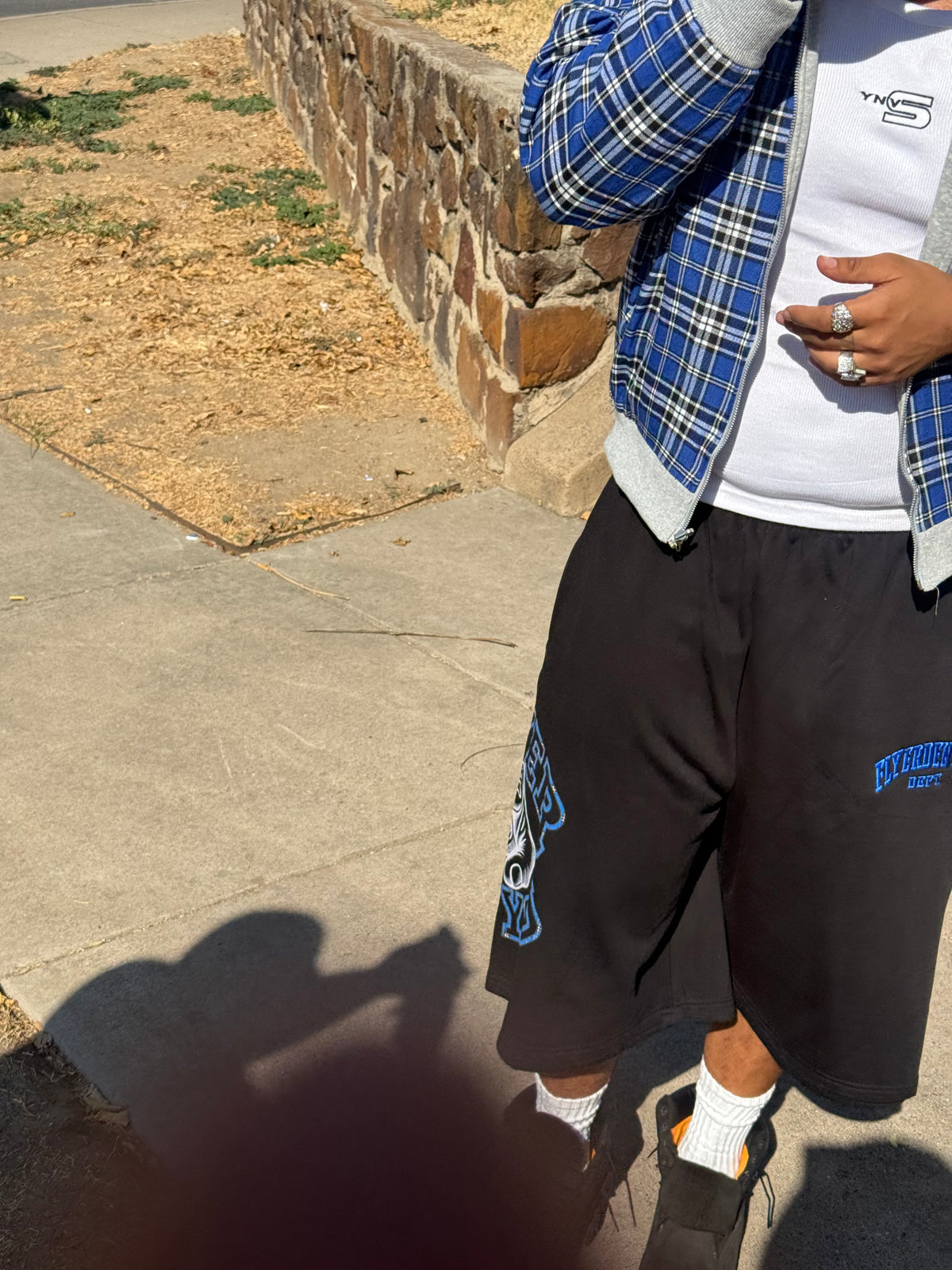 Blue flyer 3/4 shorts