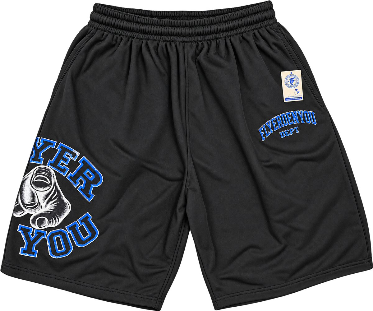 Blue flyer 3/4 shorts