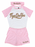 Leopard women’s pink set